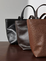 Aubrine Albertine Tote in Dark Brown
