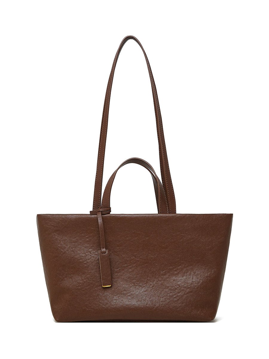 Aubrine Albertine Tote in Dark Brown