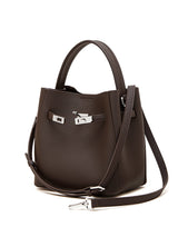 Aubrine Armelle Bucket Bag in Chocolate