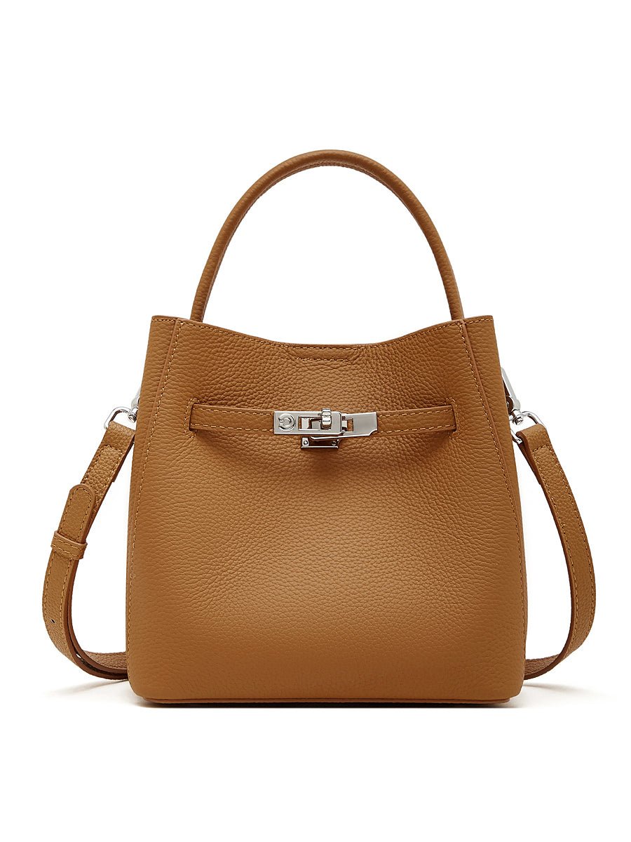 Aubrine Armelle Bucket Bag in Chocolate