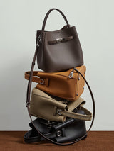 Aubrine Armelle Bucket Bag in Chocolate