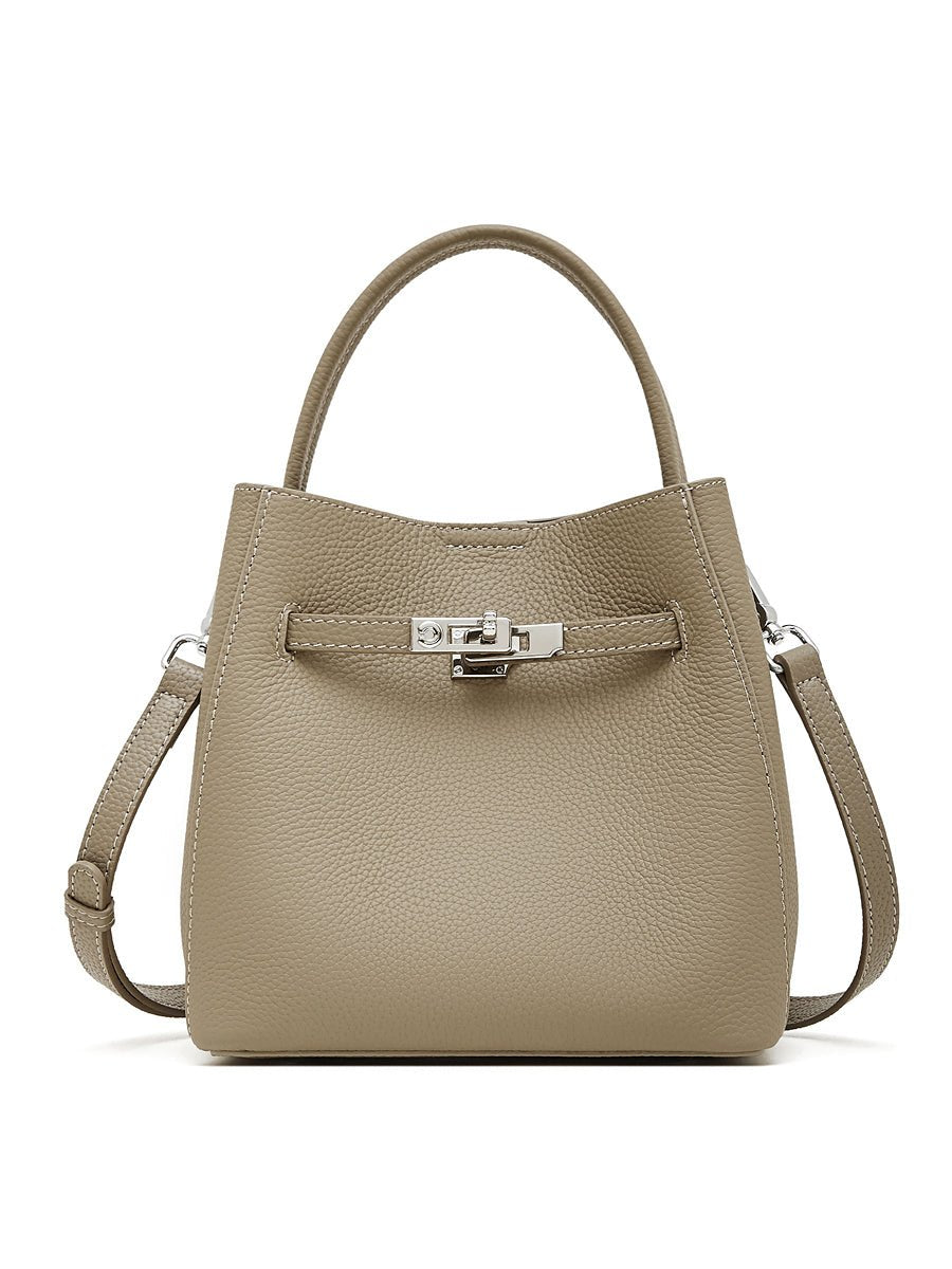 Aubrine Armelle Bucket Bag in Chocolate