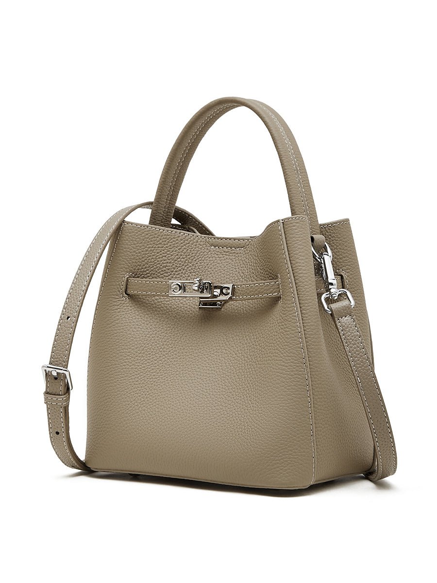 Aubrine Armelle Bucket Bag in Chocolate