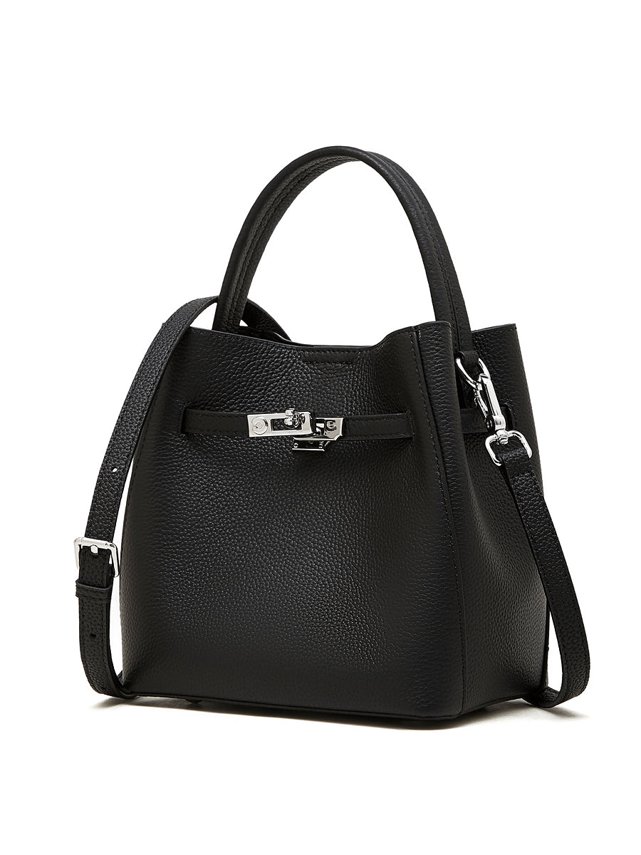 Aubrine Armelle Bucket Bag in Chocolate