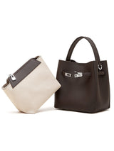Aubrine Armelle Bucket Bag in Chocolate