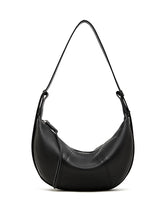 Aubrine Bernadette Crescent Bag in Black