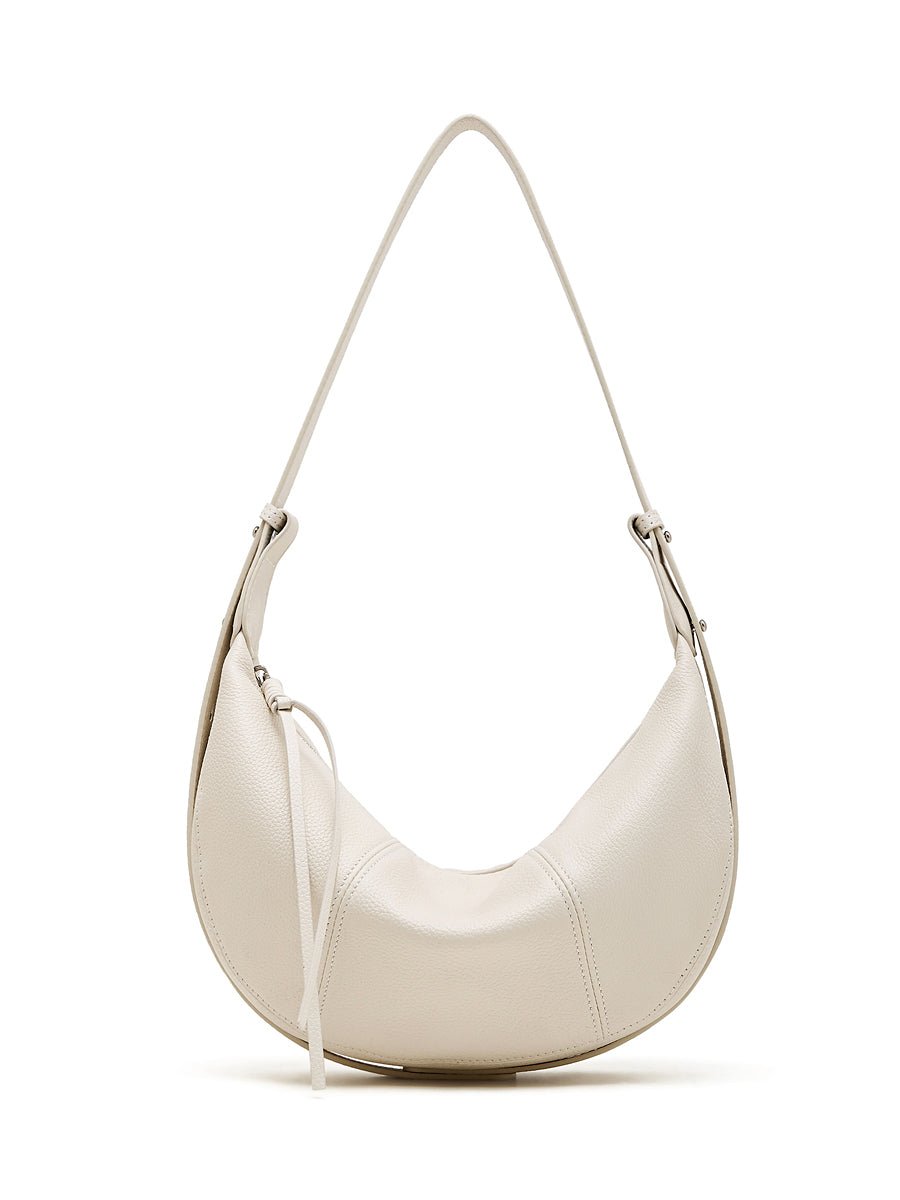 Aubrine Bernadette Crescent Bag in Black