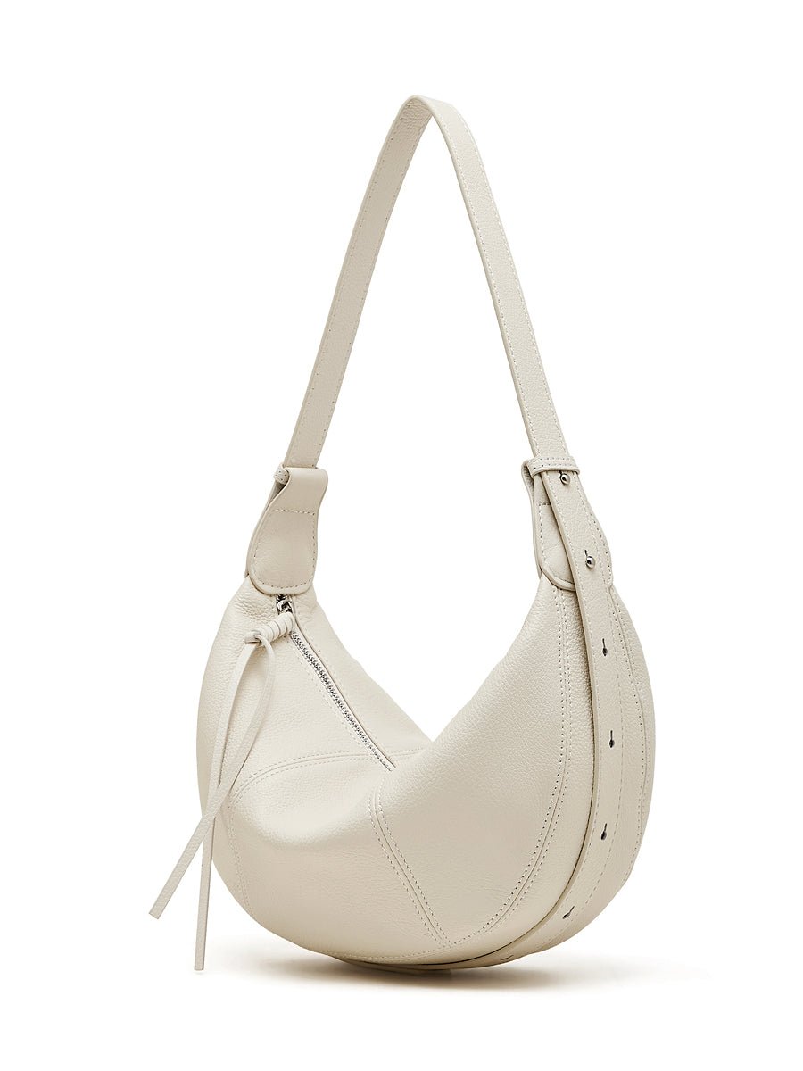 Aubrine Bernadette Crescent Bag in Black