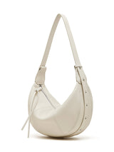 Aubrine Bernadette Crescent Bag in Black