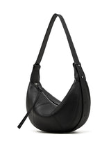 Aubrine Bernadette Crescent Bag in Black