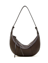 Aubrine Bernadette Crescent Bag in Black