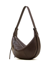Aubrine Bernadette Crescent Bag in Black