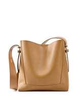 Aubrine Carine Bucket Tote in Chocolate