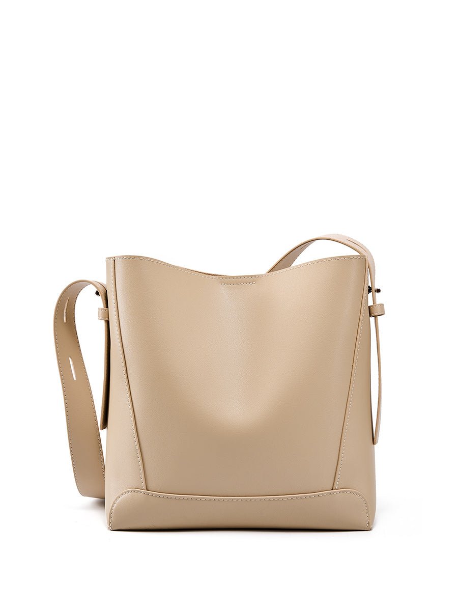 Aubrine Carine Bucket Tote in Chocolate
