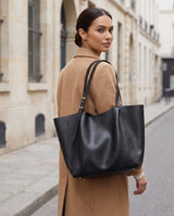 Aubrine Clarisse Tote in Black, full length