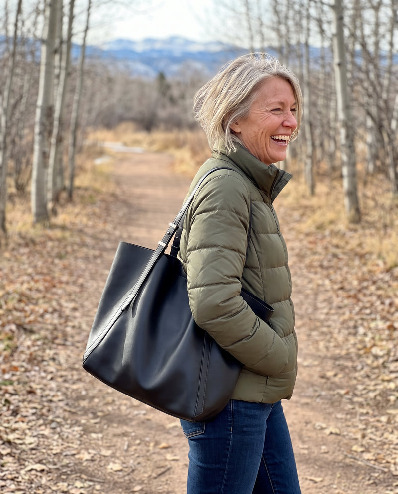 Aubrine Clarisse Tote, worn