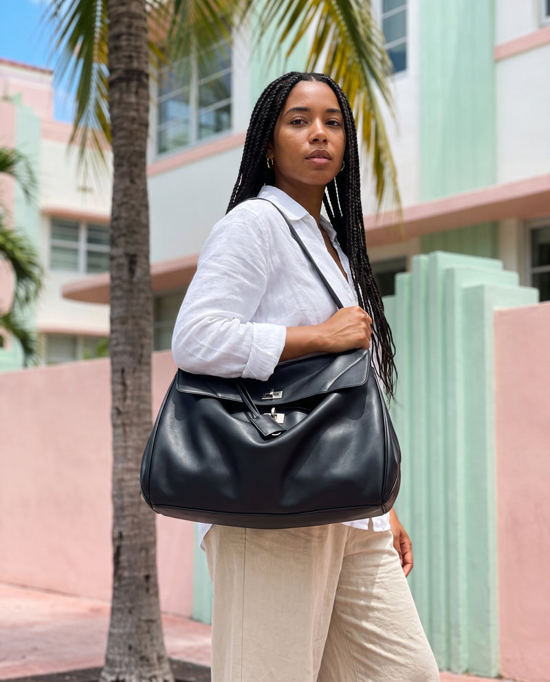 Aubrine Cosette Shoulder Bag, worn