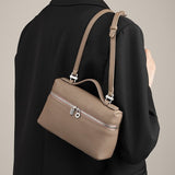 Aubrine Eleonore Vanity Bag in Black, worn