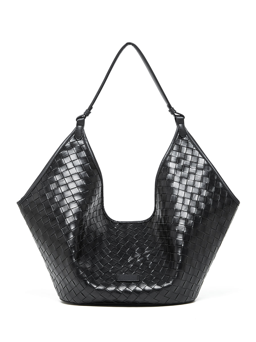 Aubrine Eliane Woven Bag in Black