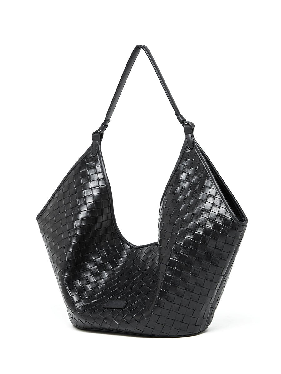 Aubrine Eliane Woven Bag in Black