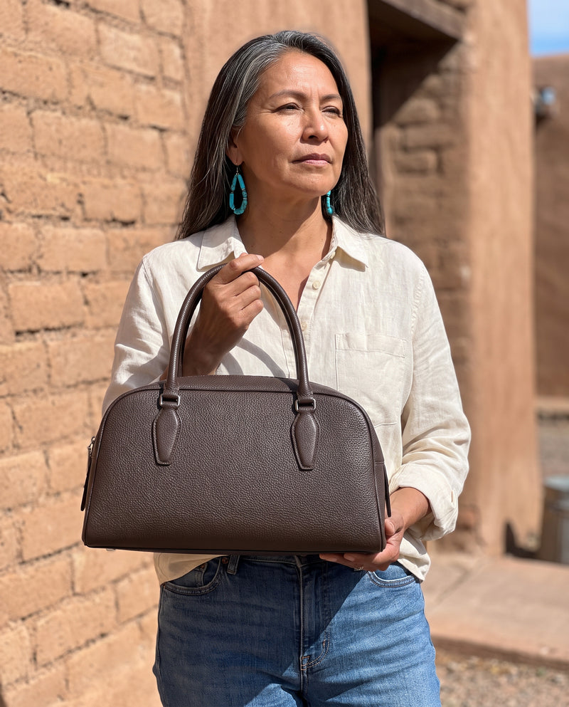 Aubrine Elise Boston Bag, worn
