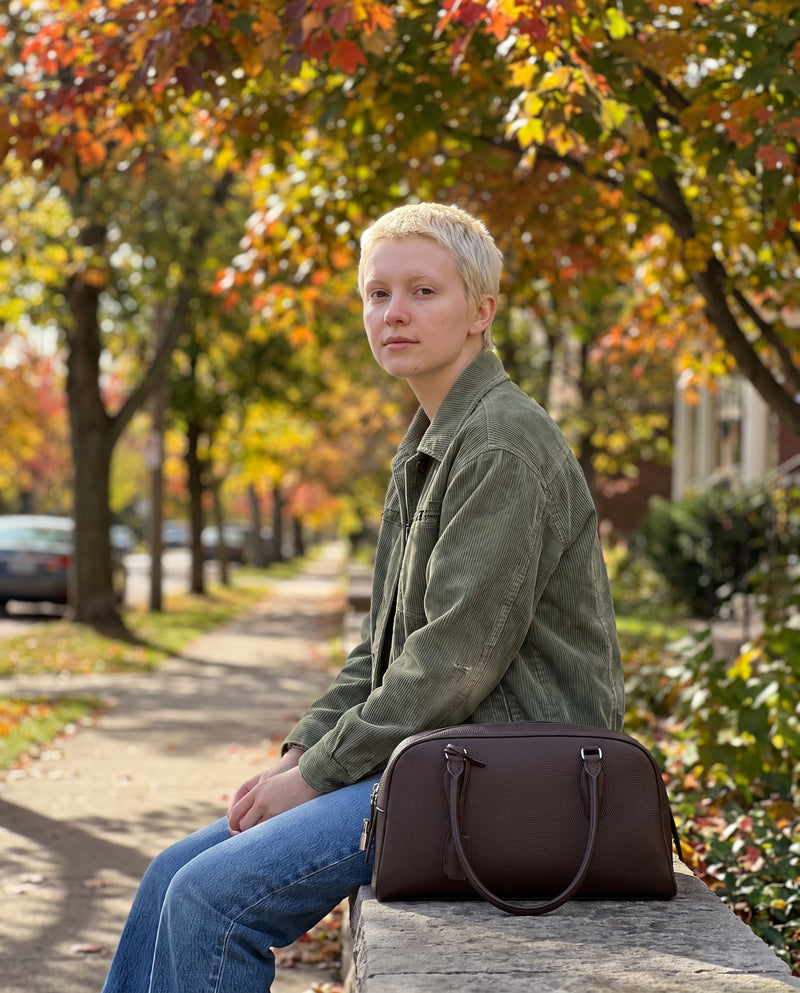 Aubrine Elise Boston Bag, worn