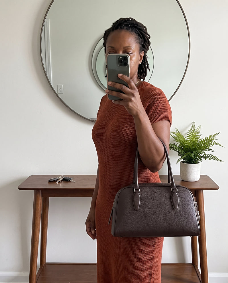 Aubrine Elise Boston Bag, worn