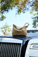 Aubrine Emmanuelle Hobo Bag in Brown