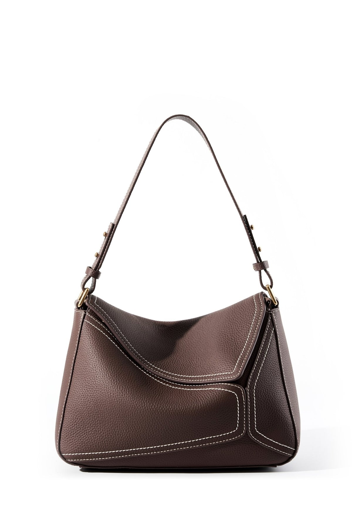 Aubrine Emmanuelle Hobo Bag in Brown