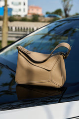 Aubrine Emmanuelle Hobo Bag in Brown