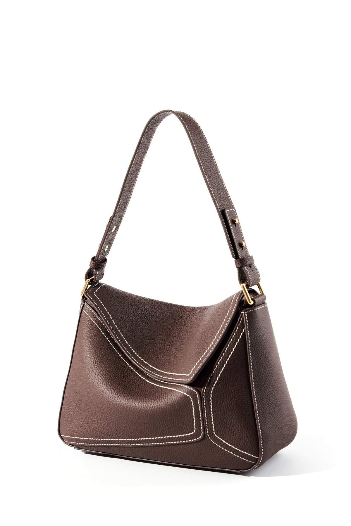 Aubrine Emmanuelle Hobo Bag in Brown