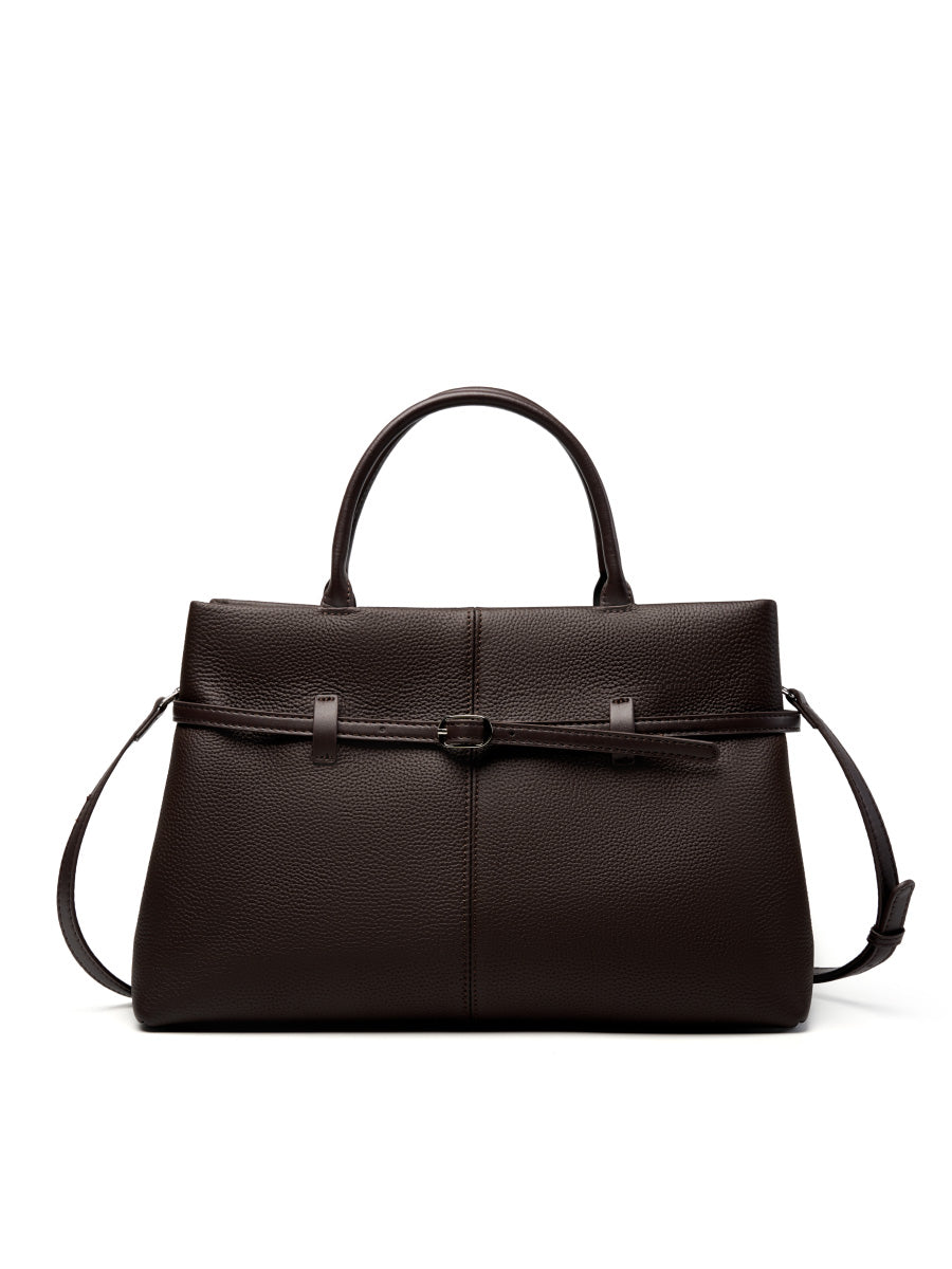 Aubrine Ernestine Satchel in Black