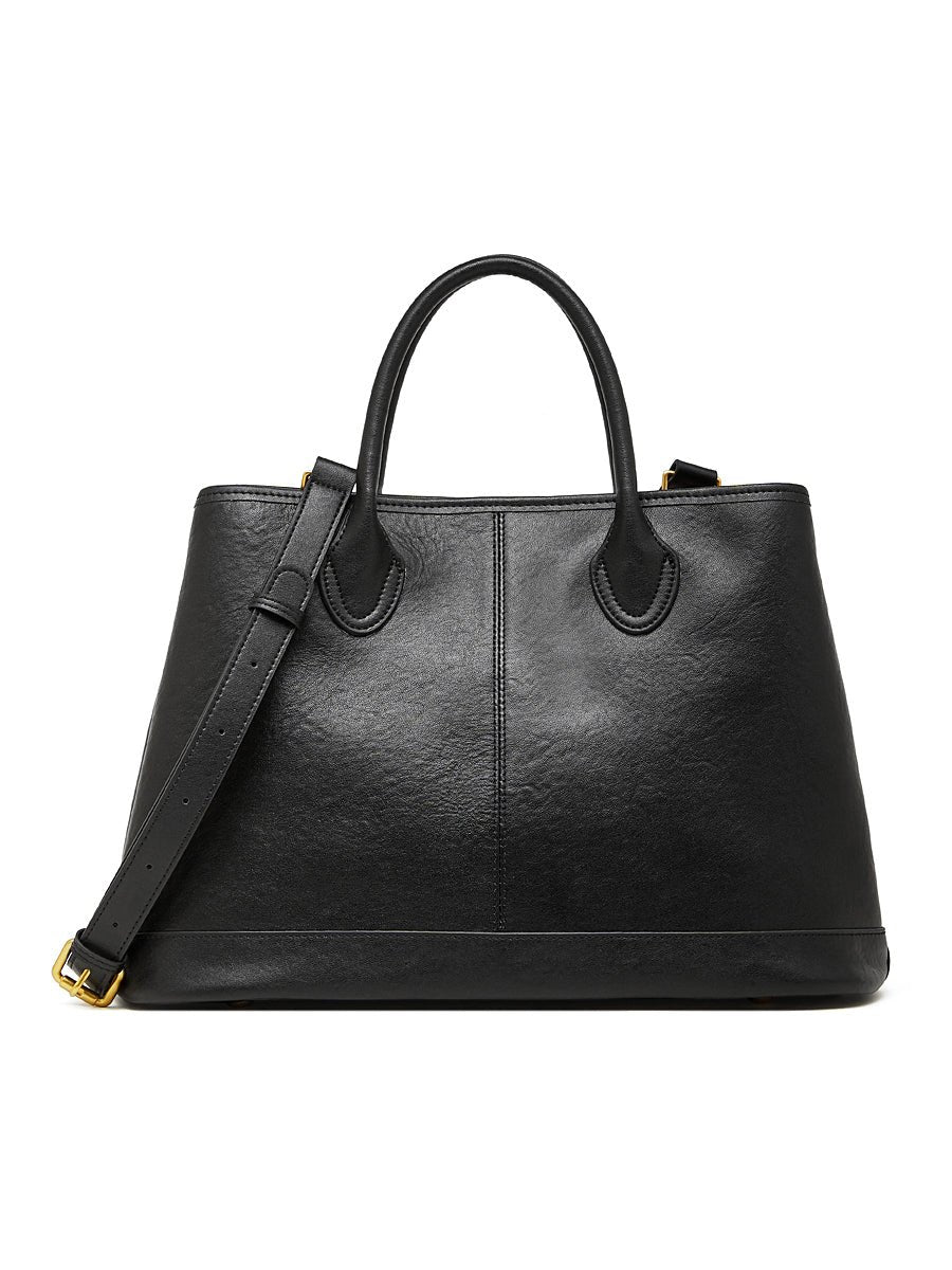 Aubrine Francine Tote in Chocolate