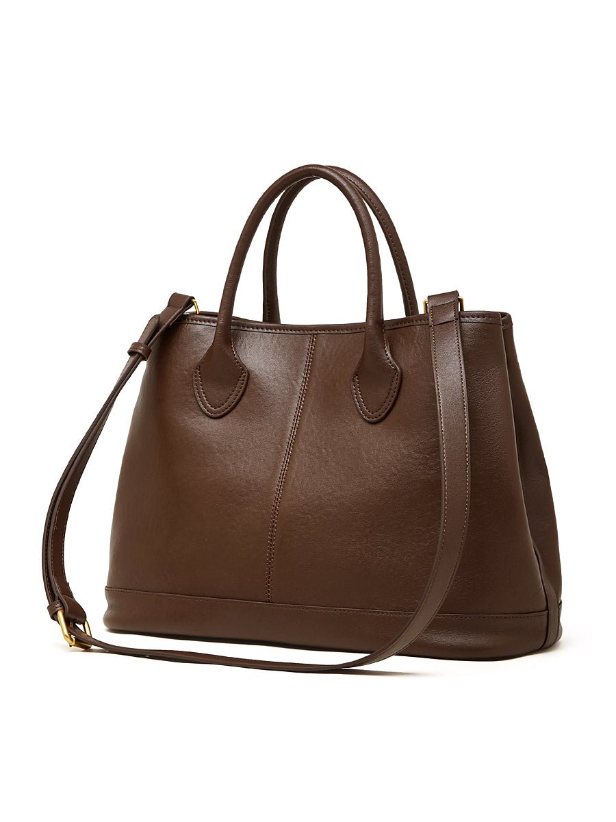 Aubrine Francine Tote in Chocolate