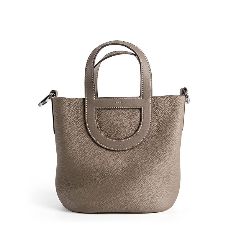 Aubrine Ghislaine Bucket Bag in Brown