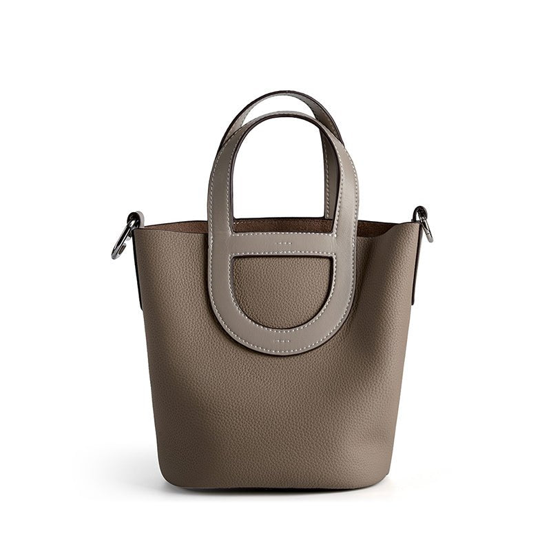 Aubrine Ghislaine Bucket Bag in Brown