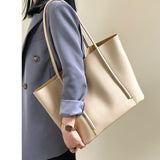 Aubrine Jeanne Shopper in Black, worn