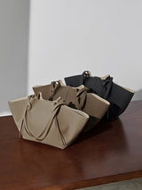 Aubrine Joelle Shoulder Bag in Black, worn