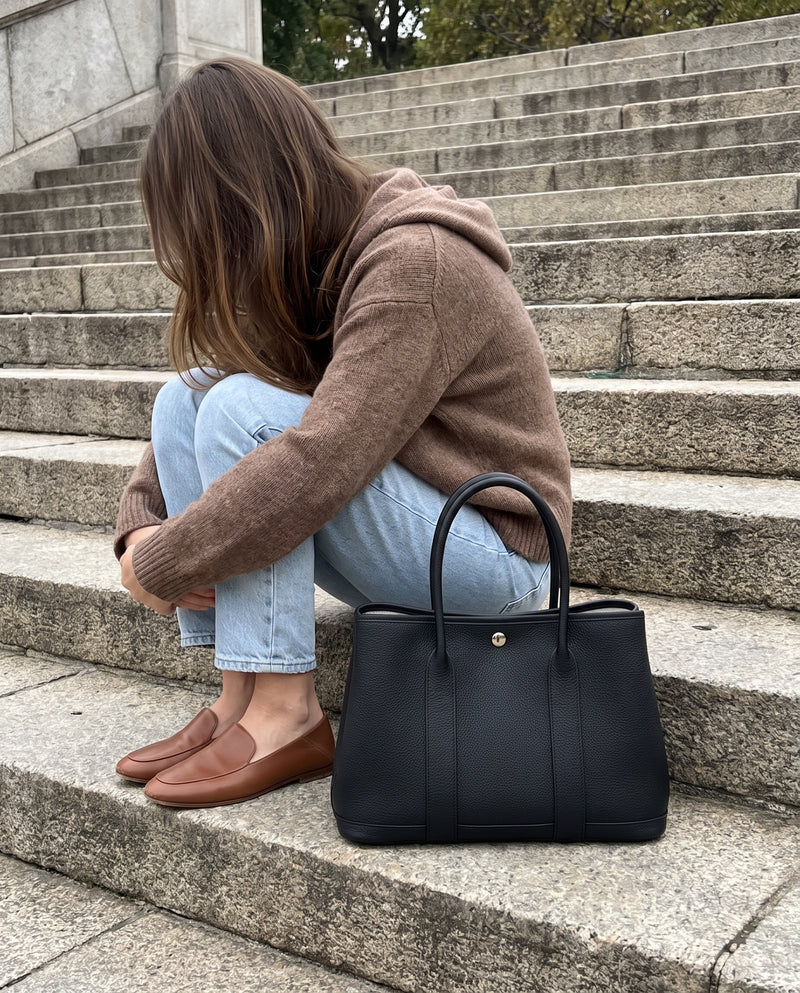 Aubrine Lucile Tote, worn