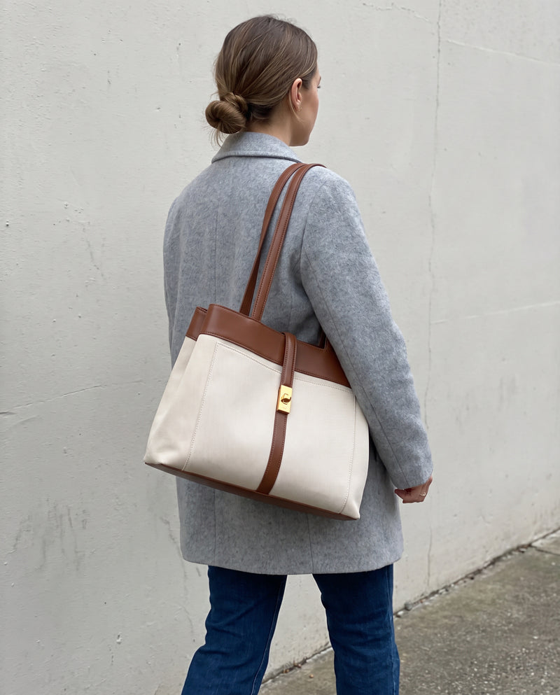 Aubrine Sylviane Tote, worn