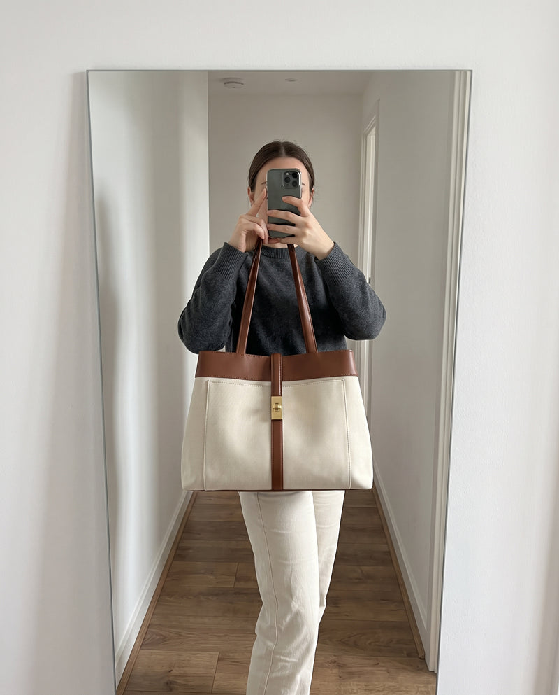 Aubrine Sylviane Tote, worn