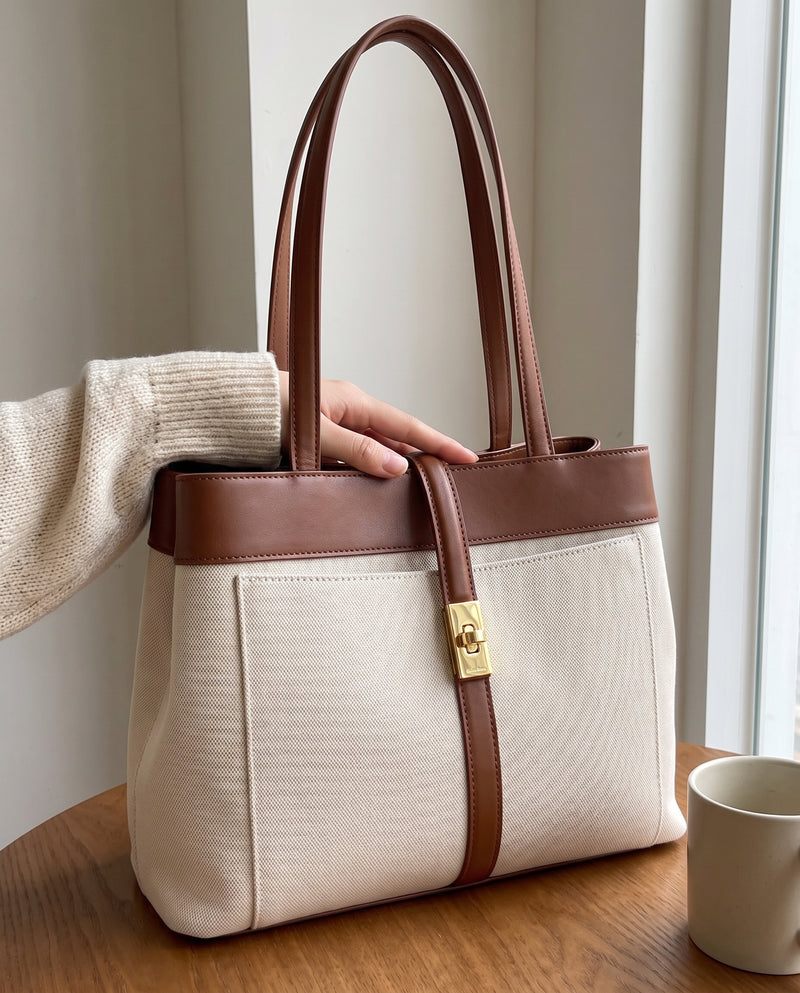 Aubrine Sylviane Tote, worn