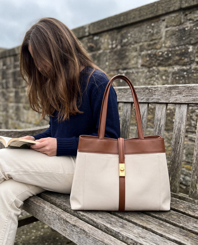 Aubrine Sylviane Tote, worn