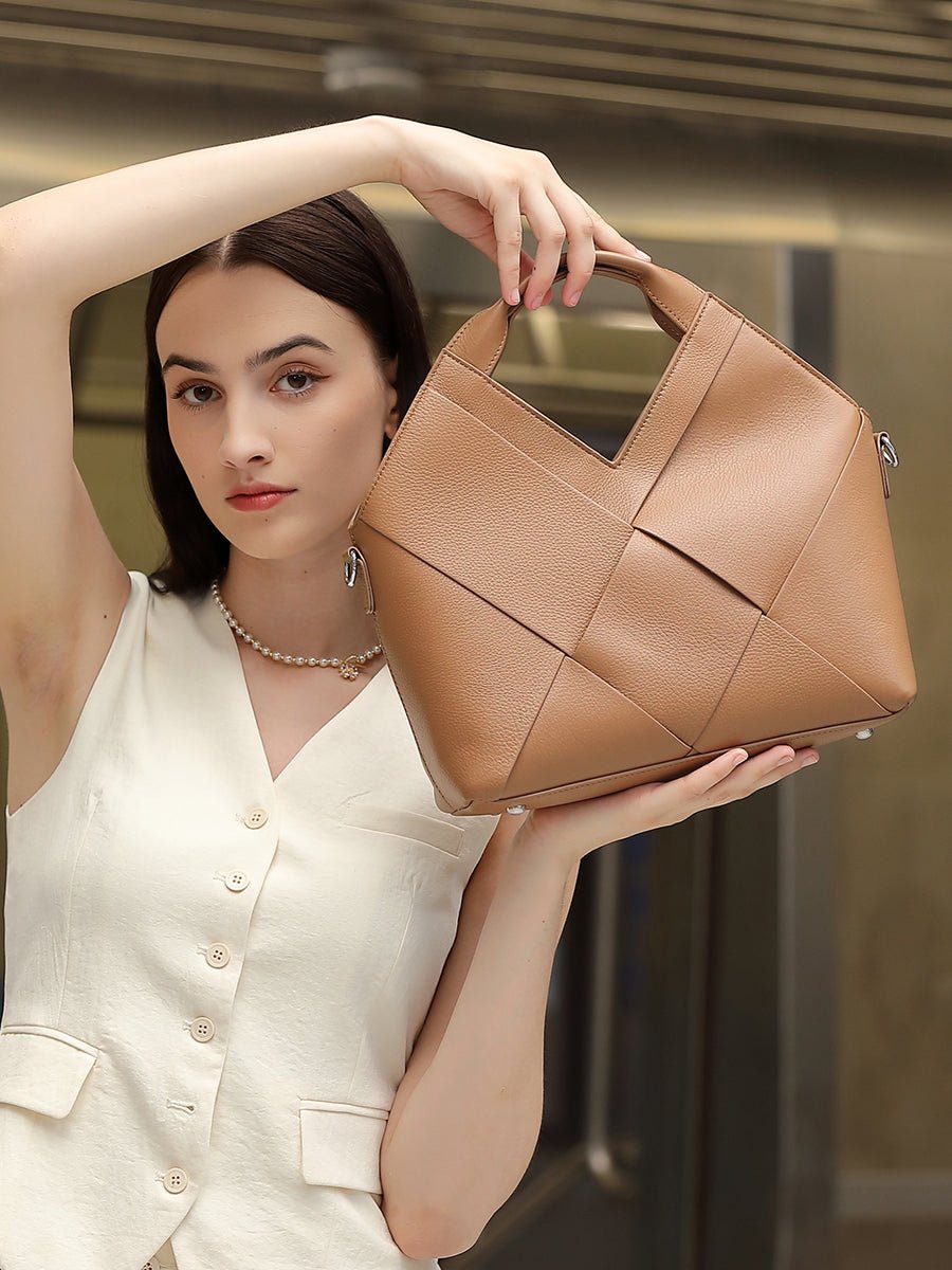 Aubrine Therese Shoulder Bag in Black, worn