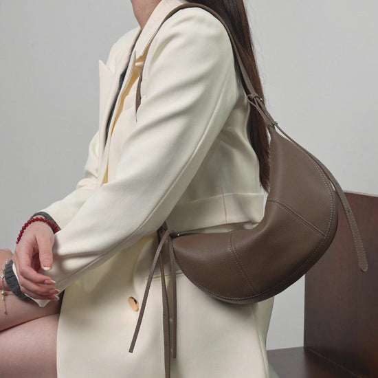Aubrine Bernadette Crescent Bag, video