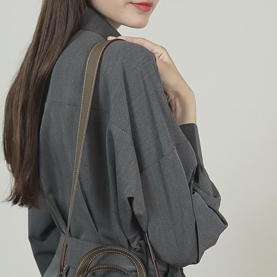 Aubrine Ghislaine Bucket Bag, video