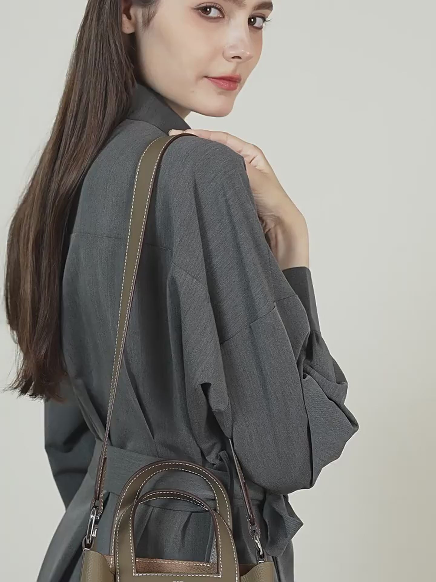 Aubrine Ghislaine Bucket Bag, video