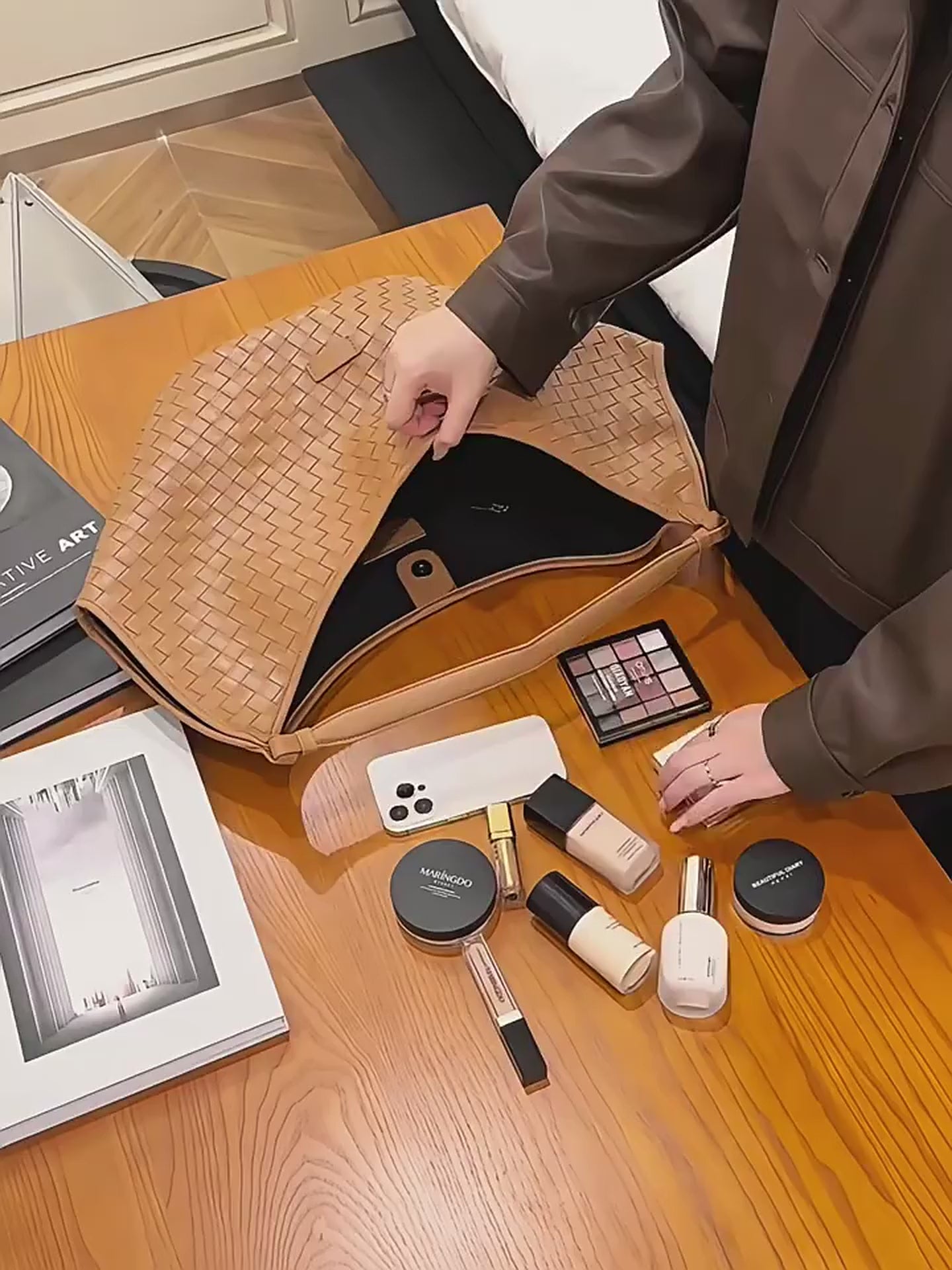 Aubrine Eliane Woven Bag, video